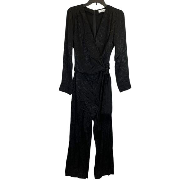 Jonathan Simkhai Julia Wrapped jumpsuit black - 4 - Picture 3 of 13